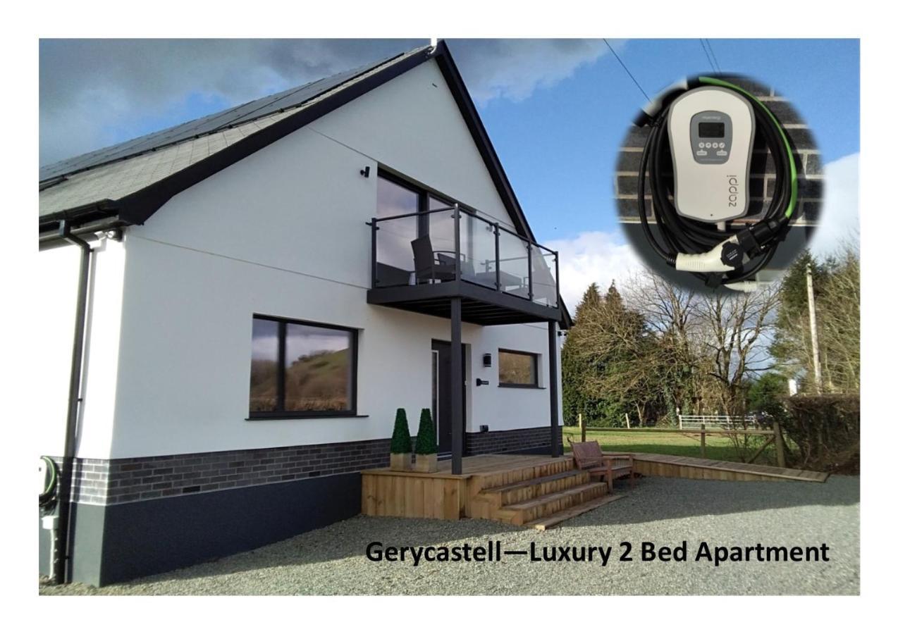 Gerycastell Luxury Holiday Apartment With Stunning Views & Ev Station Point Carmarthen Exterior foto